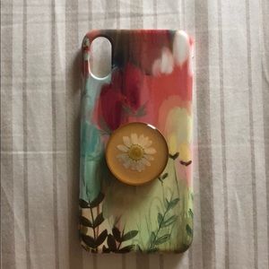 iPhone X Snap-On Phone Case PLUS PopSocket